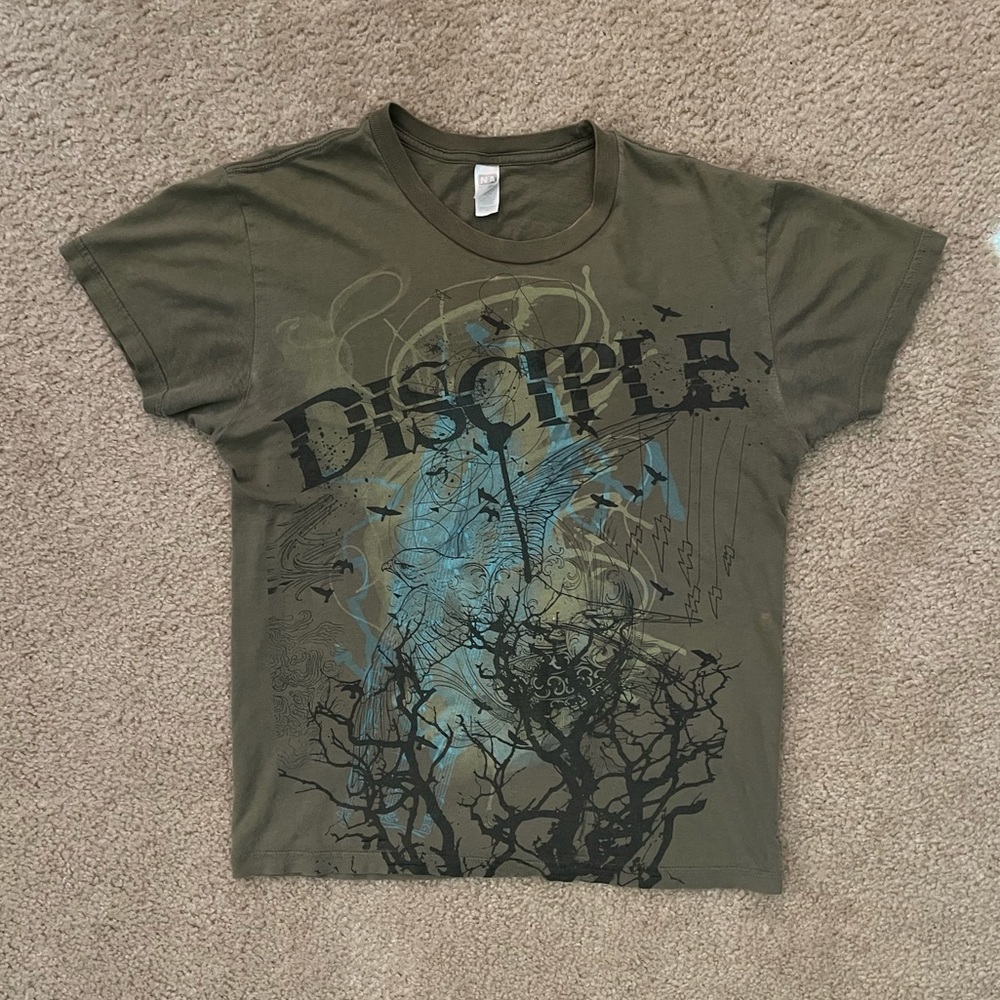 y2k/goth DICIPLE t-shirt